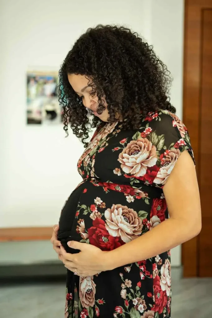 Silvia Fasana, professional midwife and birth doula in Abu Dhabi, offering pregnancy and postpartum support.